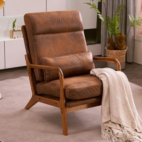 bonnlo-mid-century-microfiber-rustic